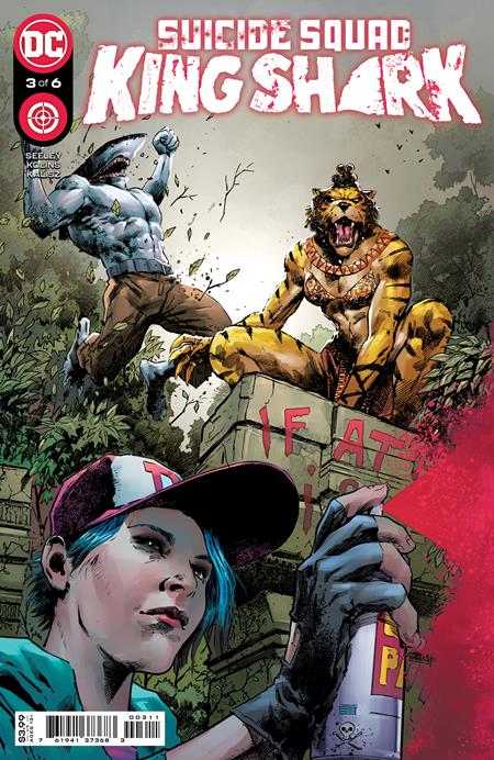 SUICIDE SQUAD KING SHARK #3 (OF 6) CVR A TREVOR HAIRSINE