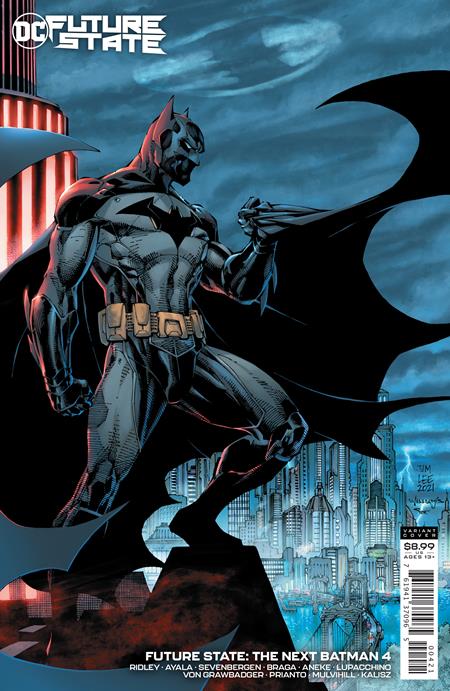 FUTURE STATE THE NEXT BATMAN #4 (OF 4) CVR B JIM LEE & SCOTT WILLIAMS CARD STOCK VAR
