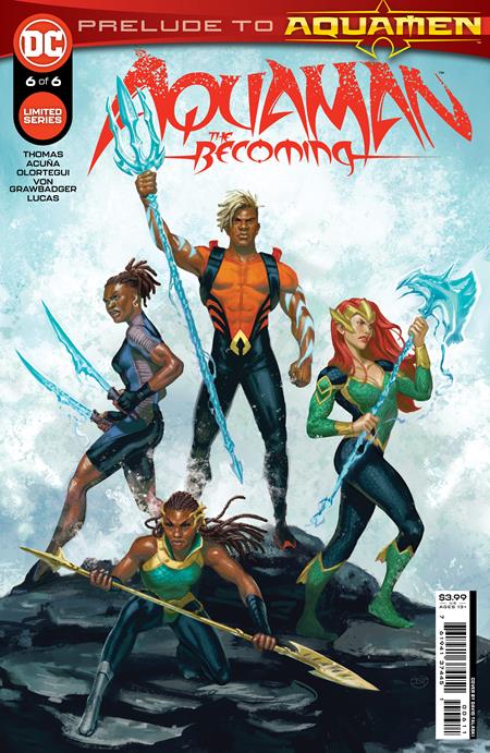 AQUAMAN THE BECOMING #6 (OF 6) CVR A DAVID TALASKI