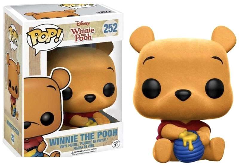 Winnie The Pooh Flocked 252