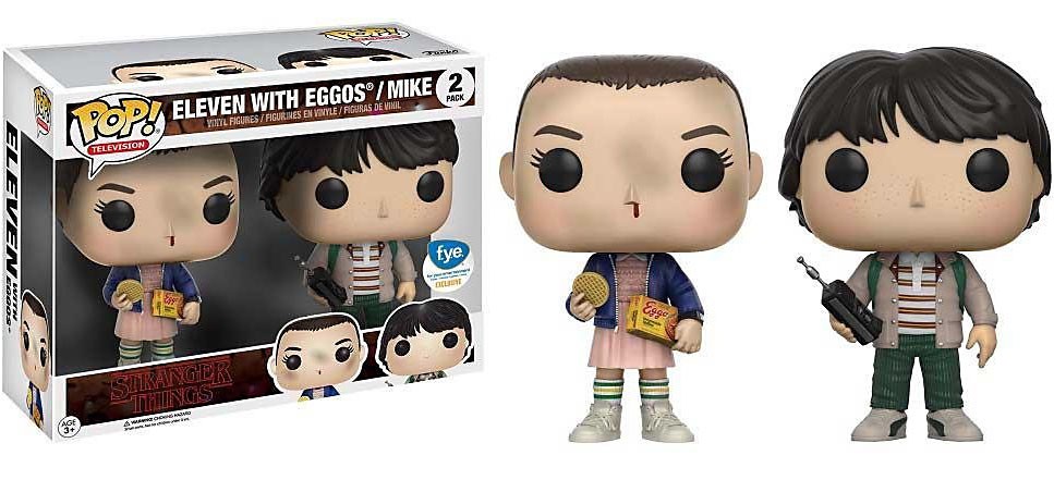 2-Pack Eleven With Eggos & Mike