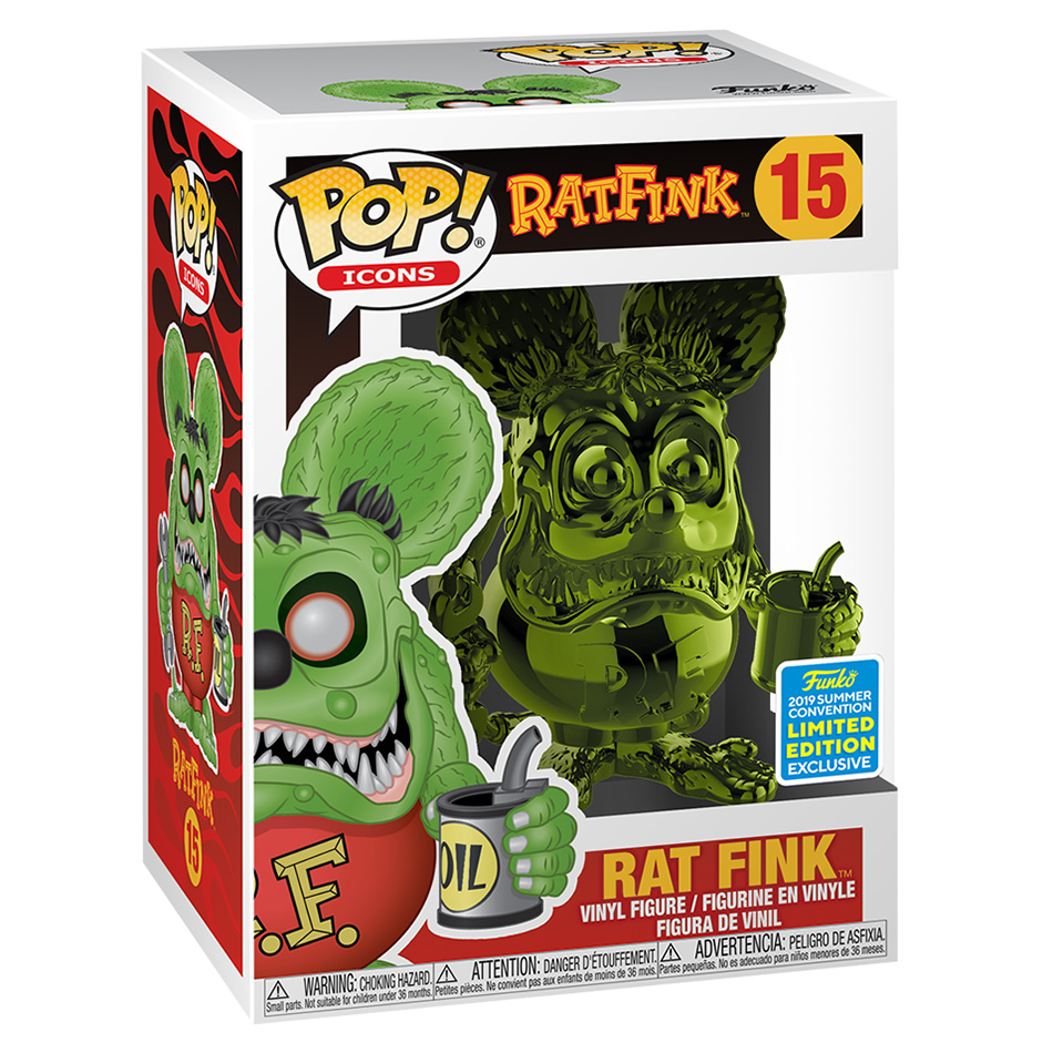 Rat Fink Metallic Green 15