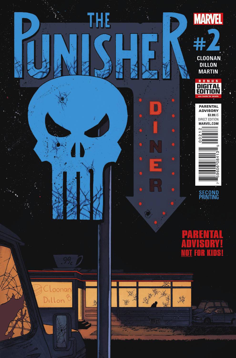 PUNISHER #2 2ND PTG