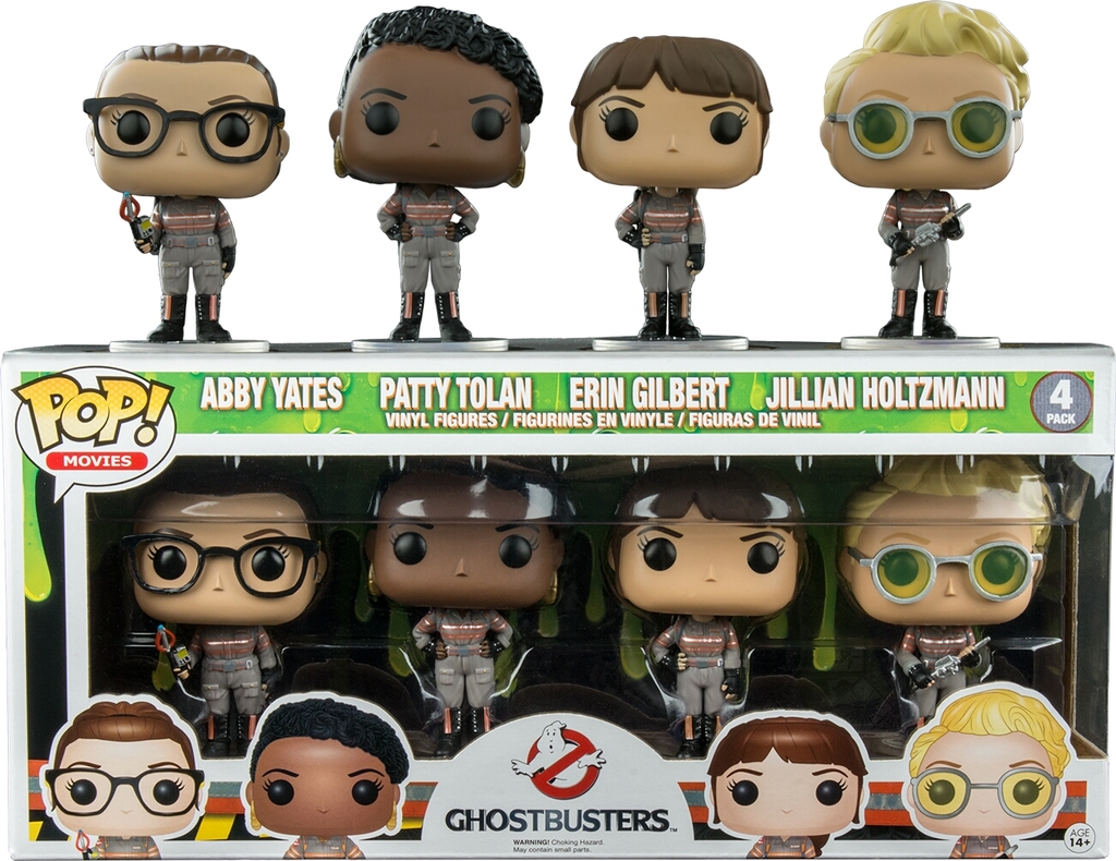 Abby Yates Patty Tolan Erin Gilbert Jullian Holtzmann 4-Pack