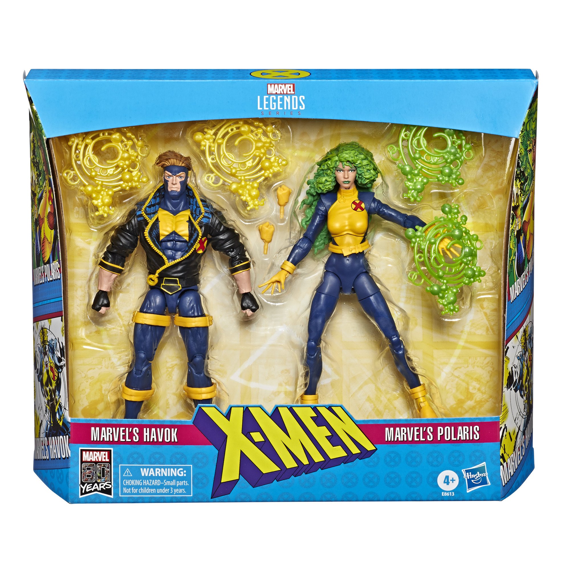 Marvel Legends Havok & Polaris 2-Pack