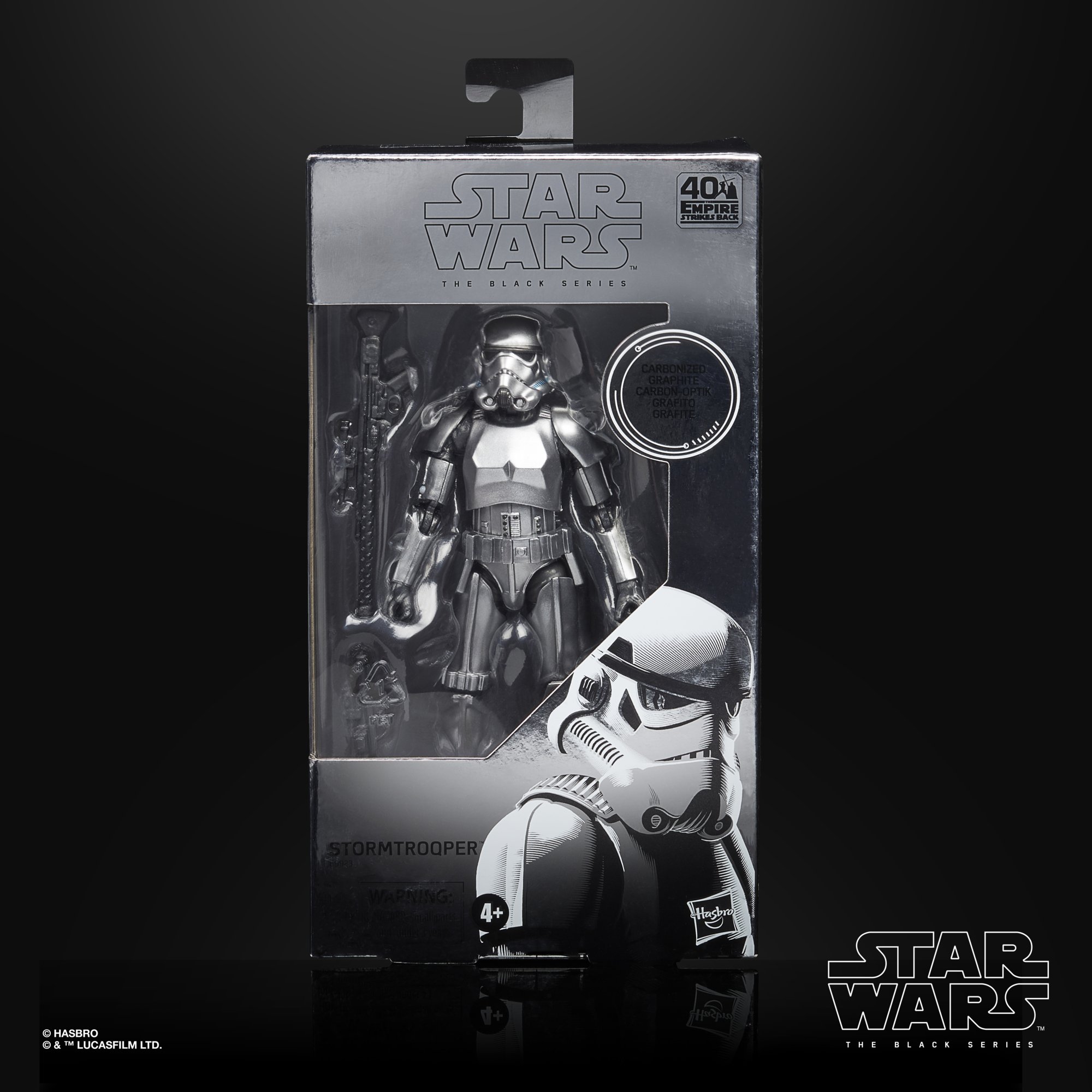 Black Series Stormtrooper Carbonized