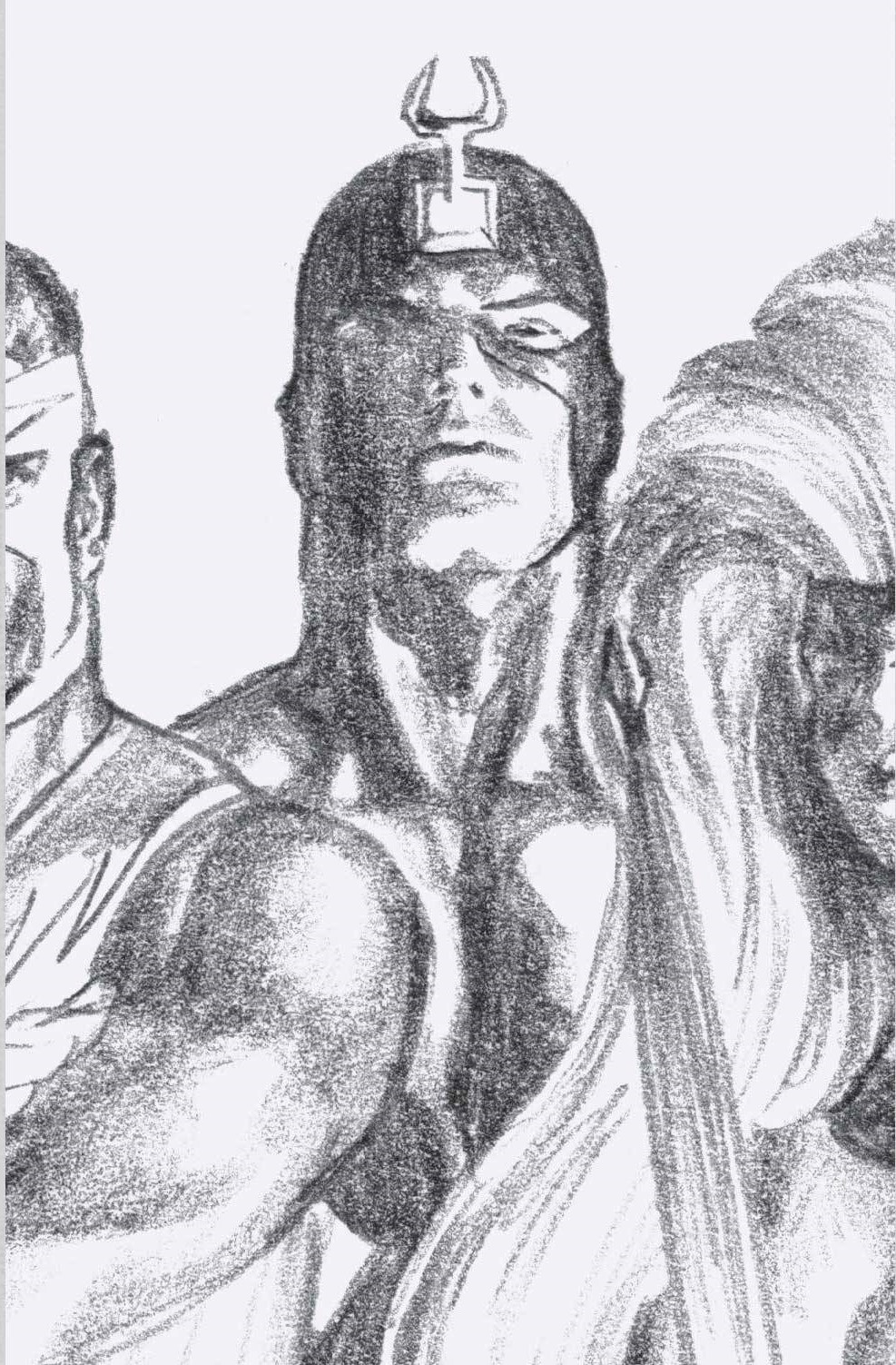 FANTASTIC FOUR #25 ALEX ROSS SKETCH VAR 1:100