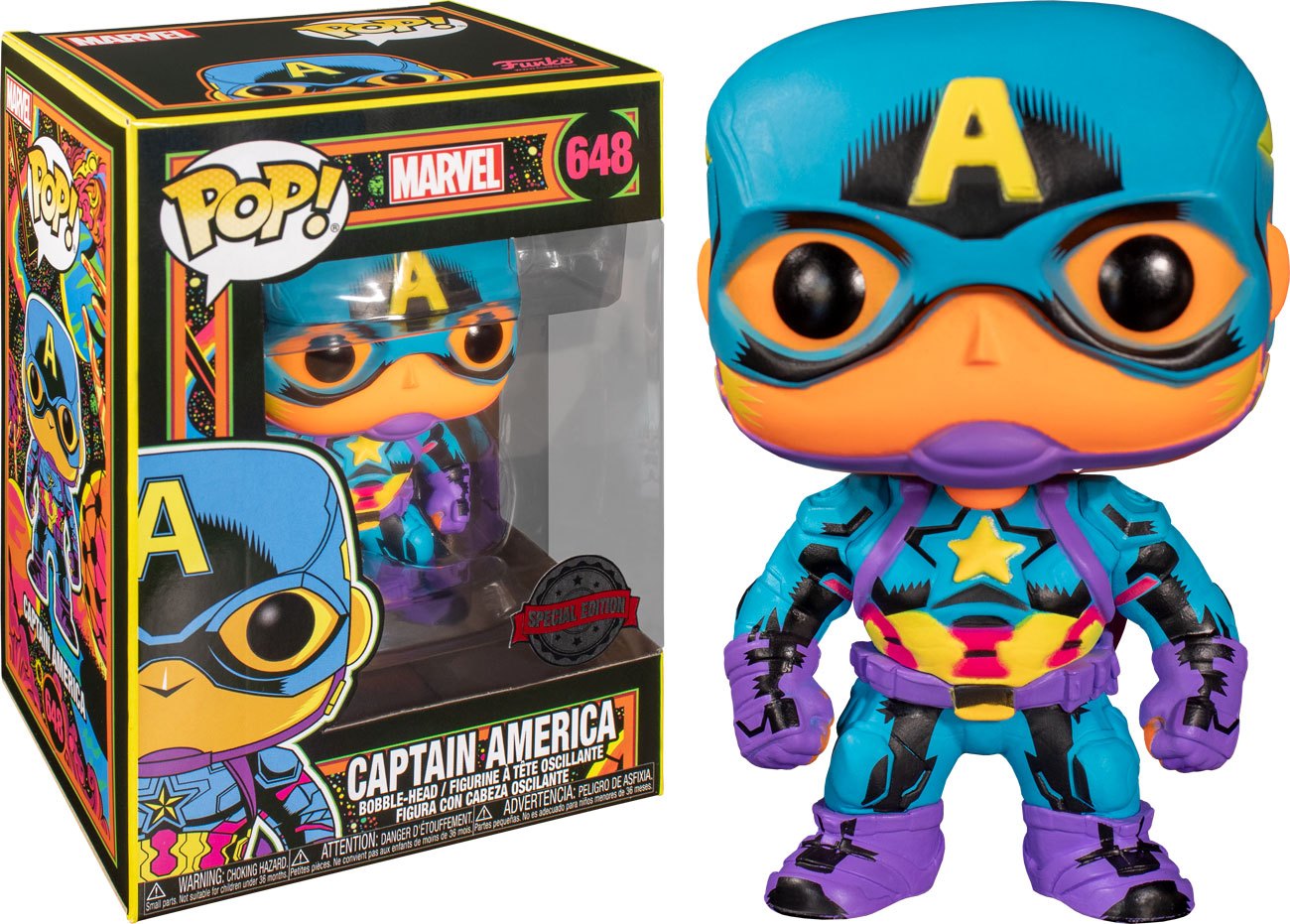 Captain America (Black Light) 648