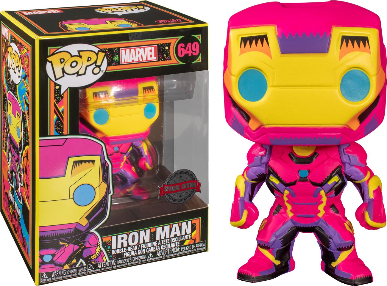 Iron Man (Black Light) 649