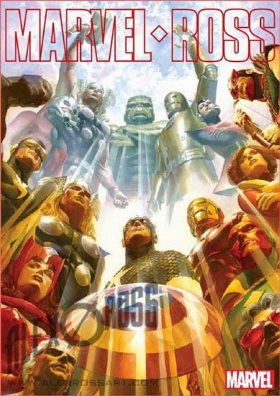 MARVEL ALEX ROSS SKETCHBOOK