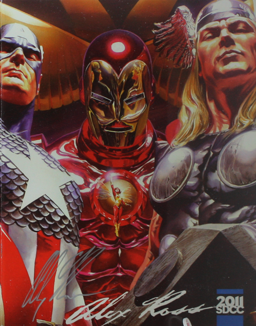 ALEX ROSS SKETCHBOOK 2011 SIGNED