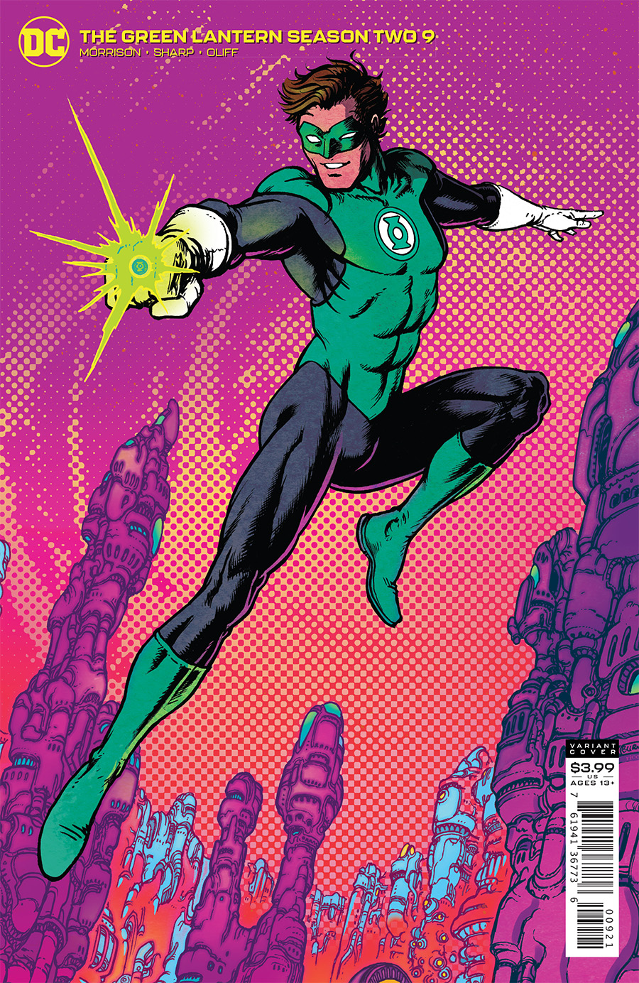 GREEN LANTERN SEASON 2 #9 (OF 12) CHRIS BURNHAM VAR