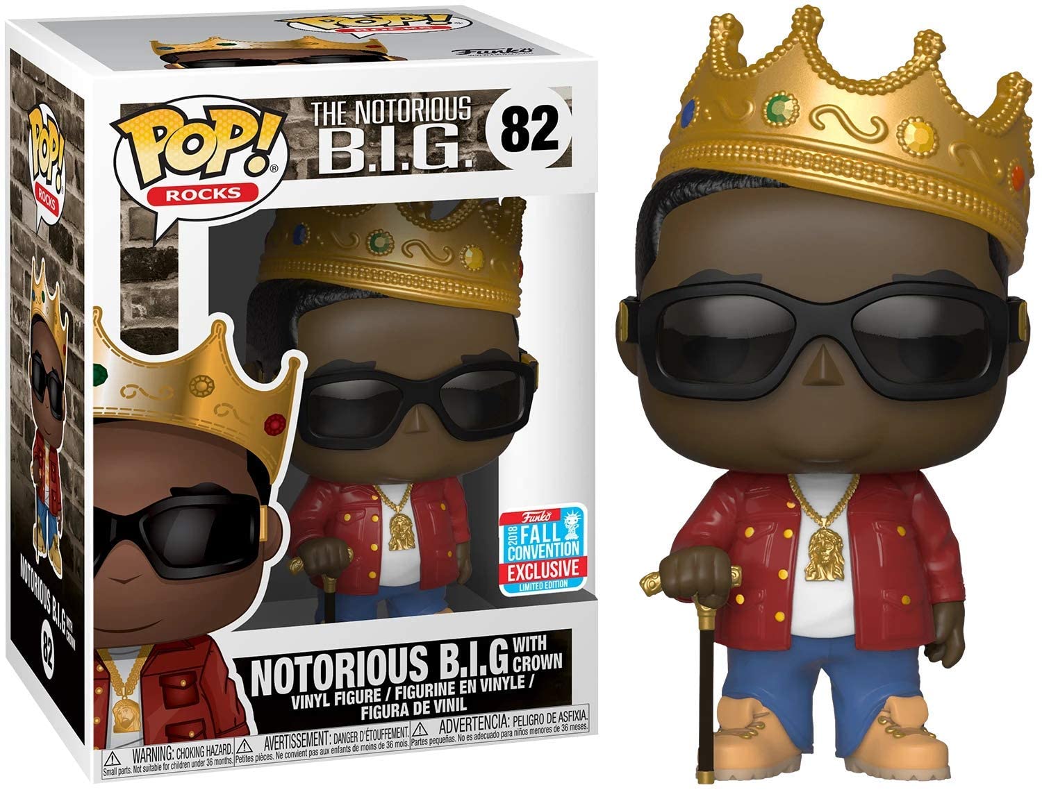 Notorious B.I.G. With Crown 82