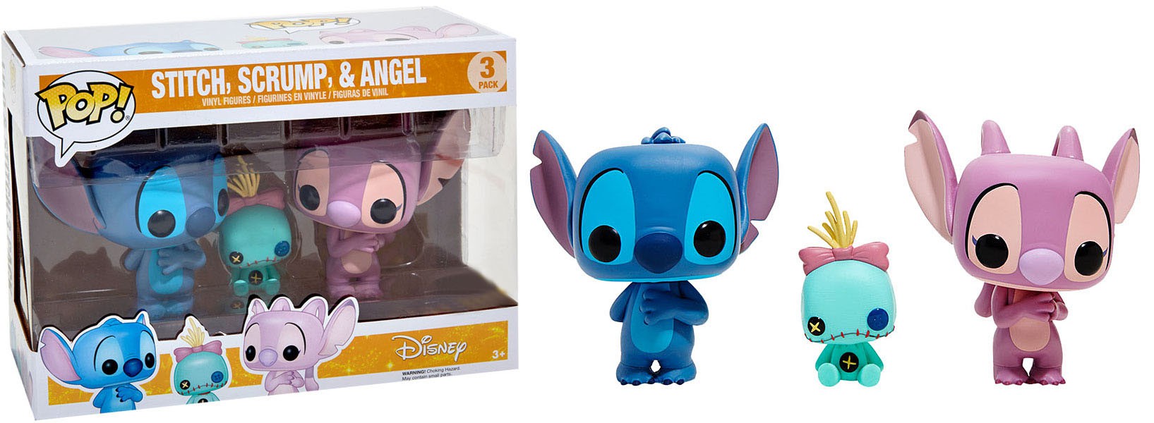 Stitch, Scrump & Angel 3-Pack