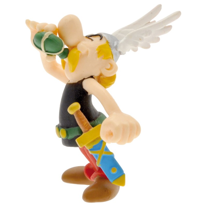 FIGURINE ASTÉRIX BUVANT LA POTION MAGIQUE