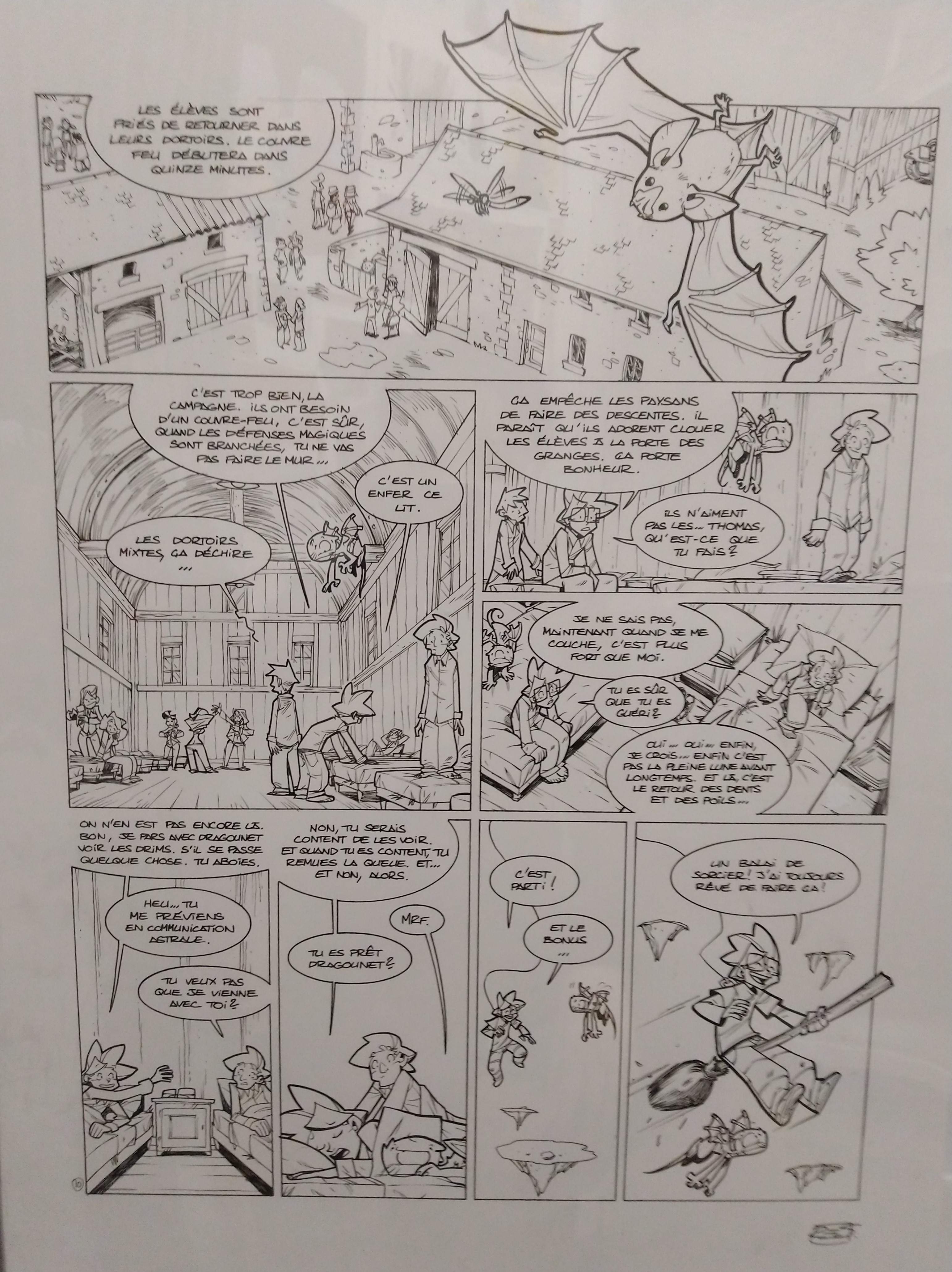 LE COLLEGE INVISIBLE T7 PLANCHE 10 PAR REGIS DONSIMONI