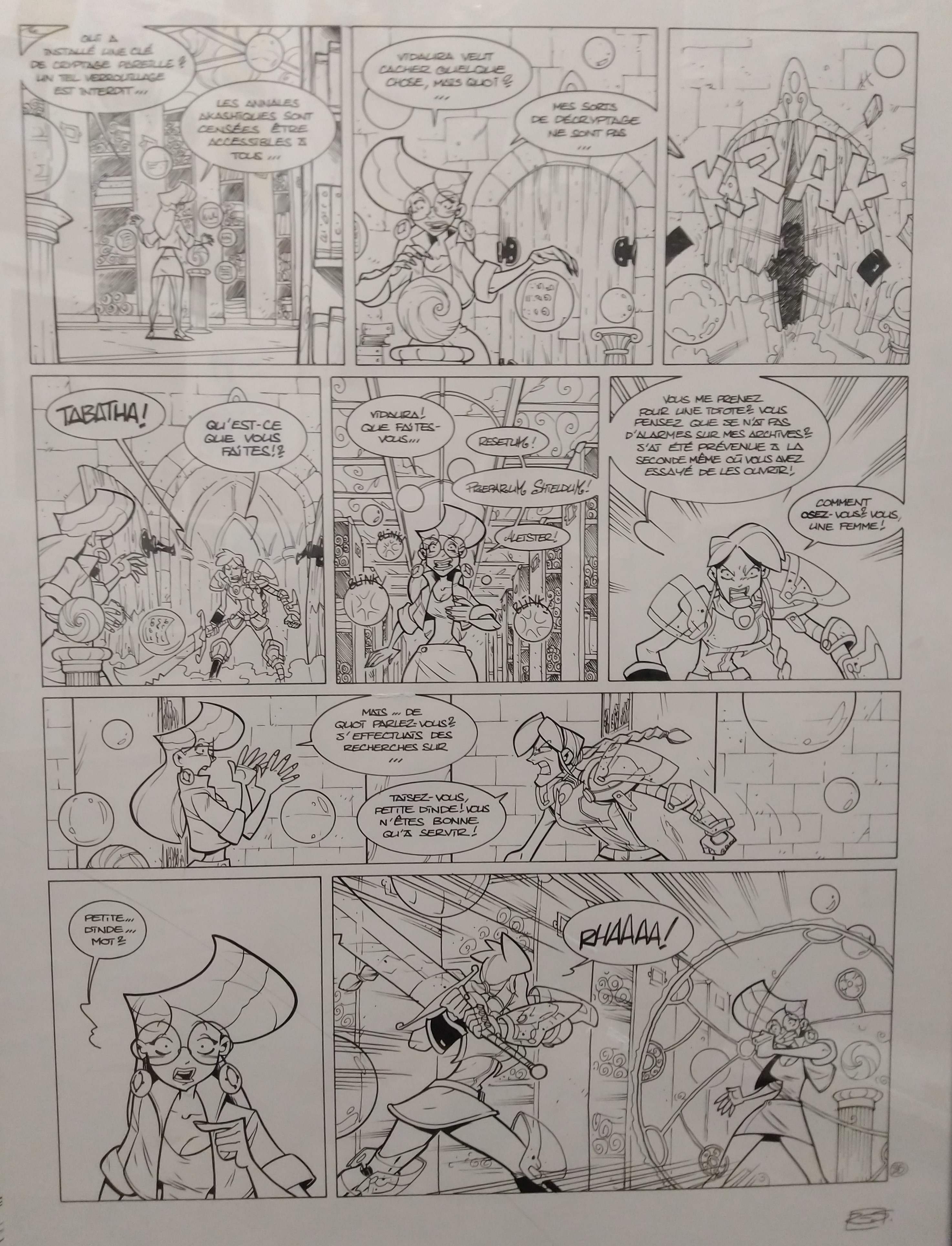 LE COLLEGE INVISIBLE T5 PLANCHE 25 PAR REGIS DONSIMONI