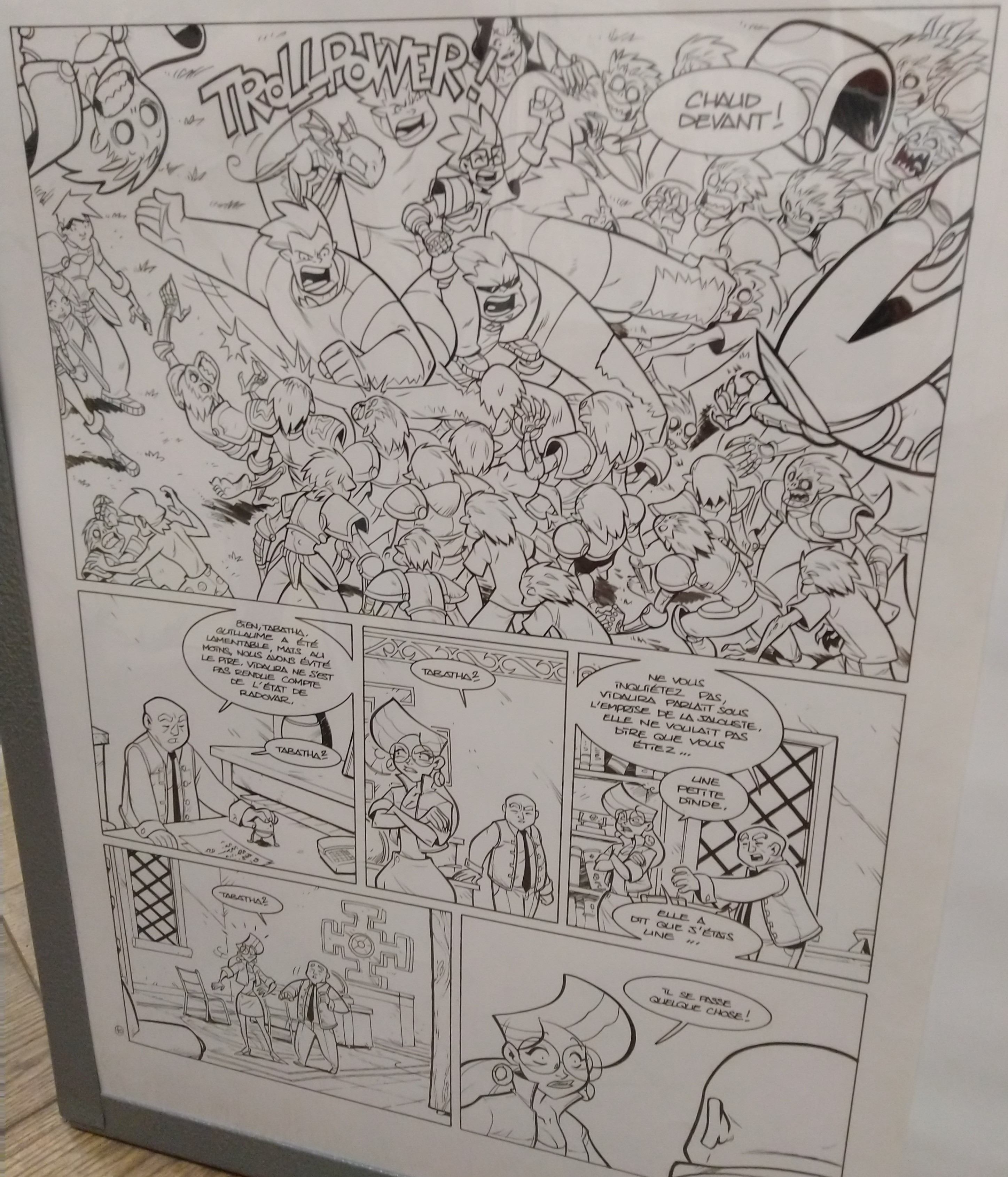 LE COLLEGE INVISIBLE T5 PLANCHE 40 PAR REGIS DONSIMONI