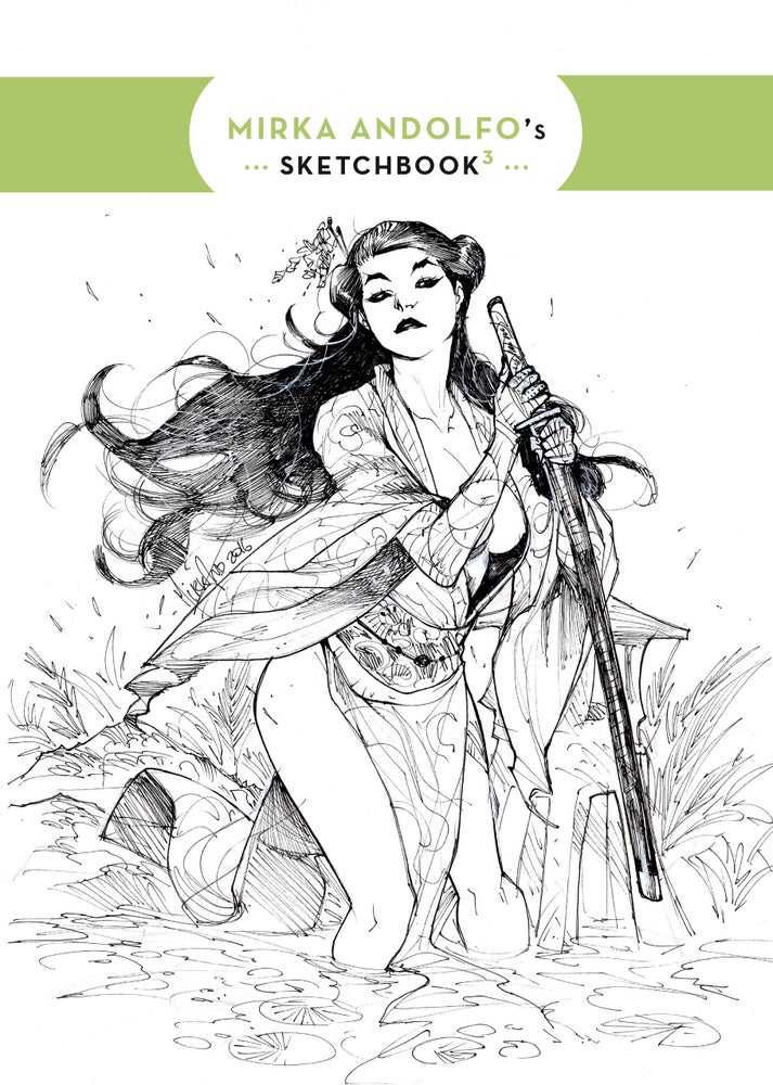 MIRKA ANDOLFO'S SKETCHBOOK VOL 3 SIGNED