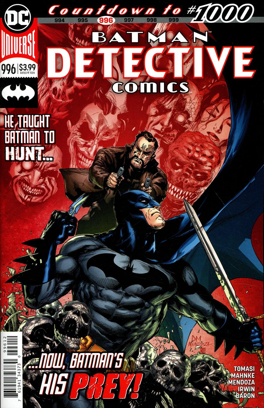 DETECTIVE COMICS #996 2ND PTG