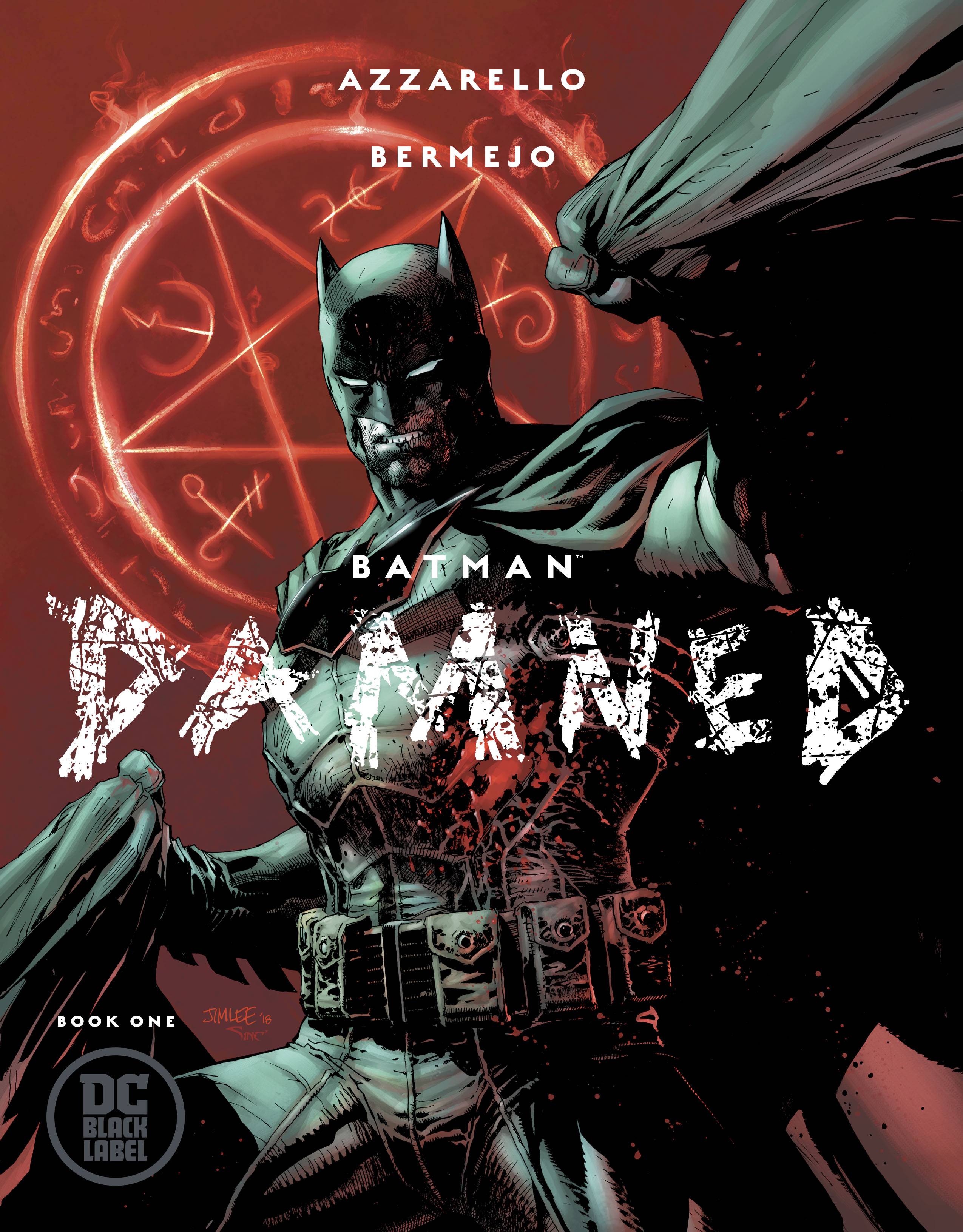 BATMAN DAMNED #1 VAR SIGNED
