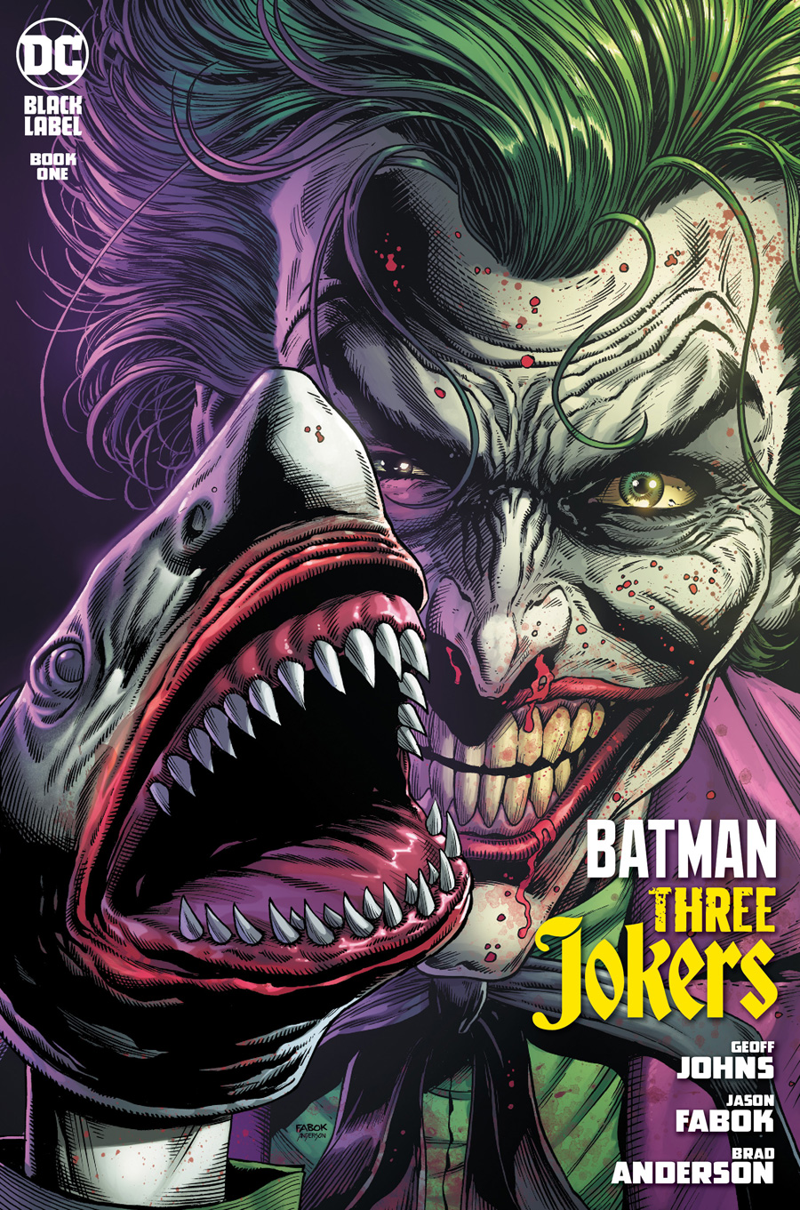 BATMAN THREE JOKERS #1 (OF 3) 2ND PTG JOKER SHARK VAR