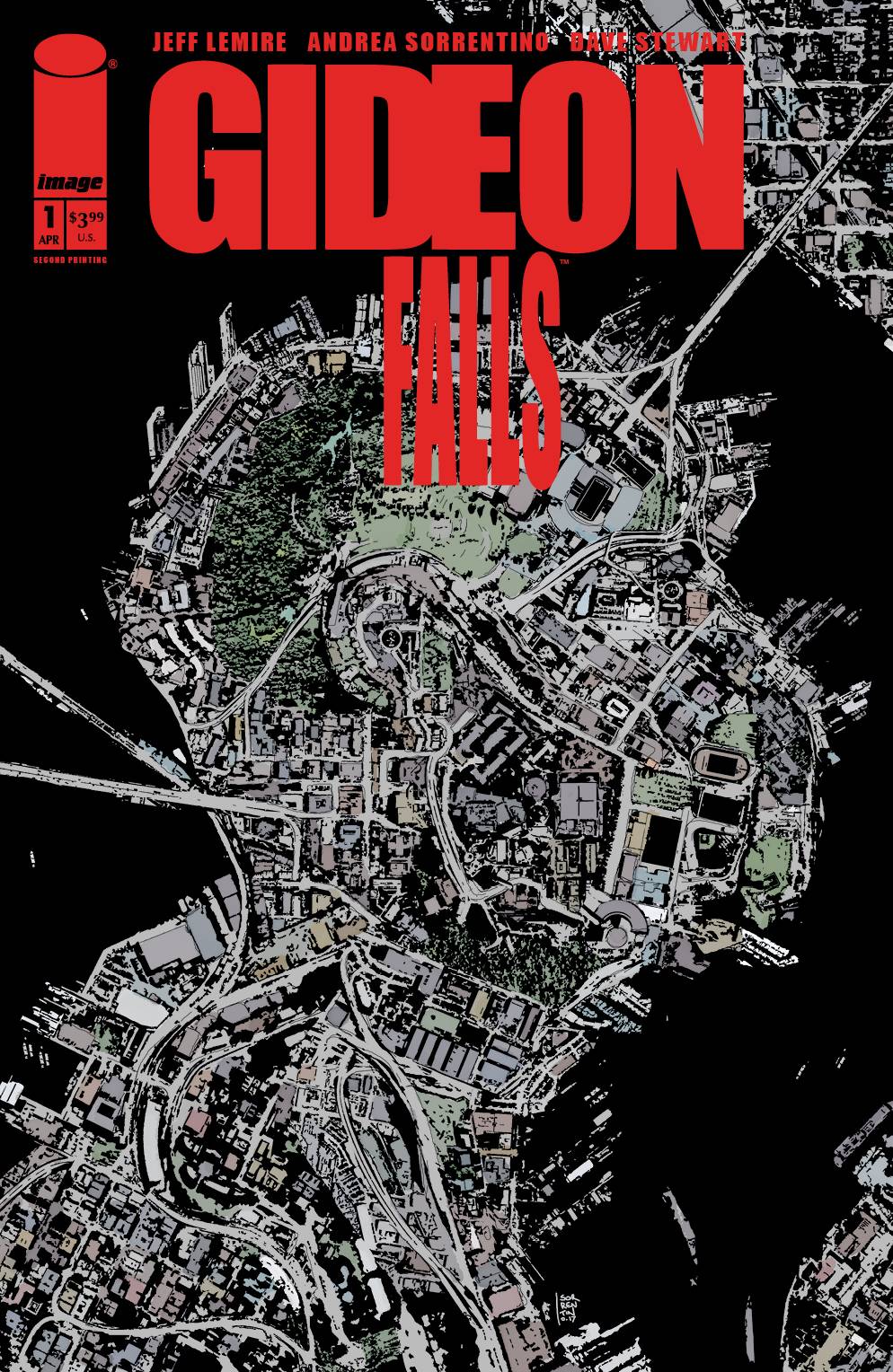 GIDEON FALLS #1 2ND PTG 