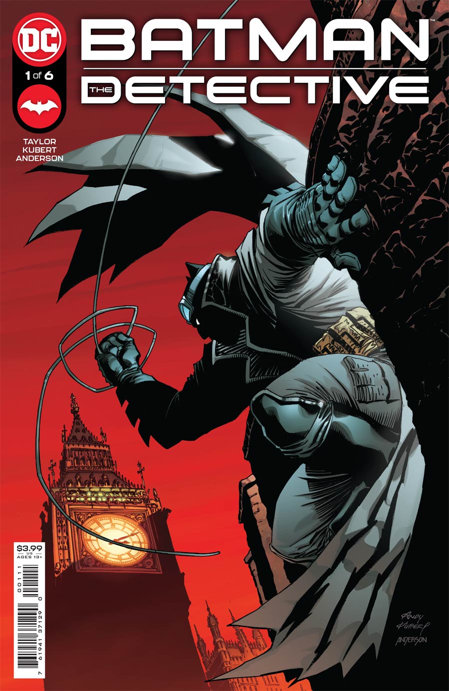 BATMAN THE DETECTIVE #1 (OF 6) CVR A ANDY KUBERT