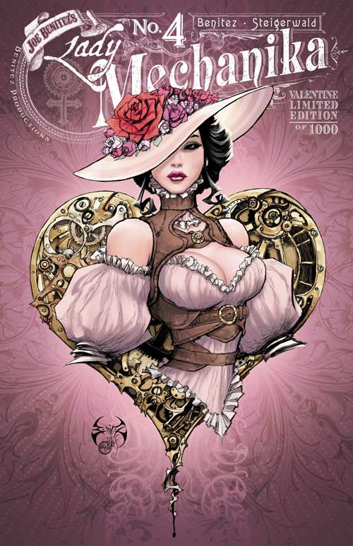 LADY MECHANIKA #4 CVR F VALENTINE LTD ED