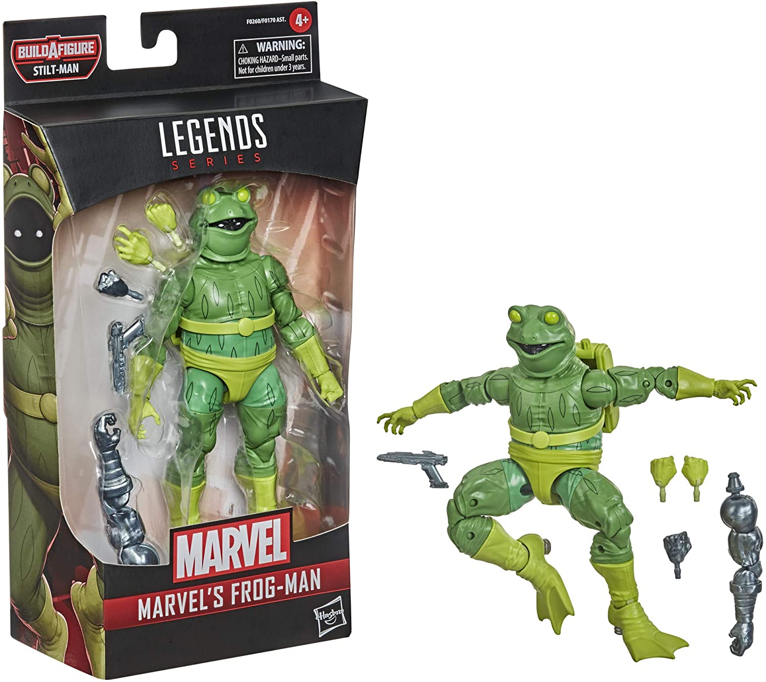 Marvel Legends Frog-Man (Stilt-Man Series)