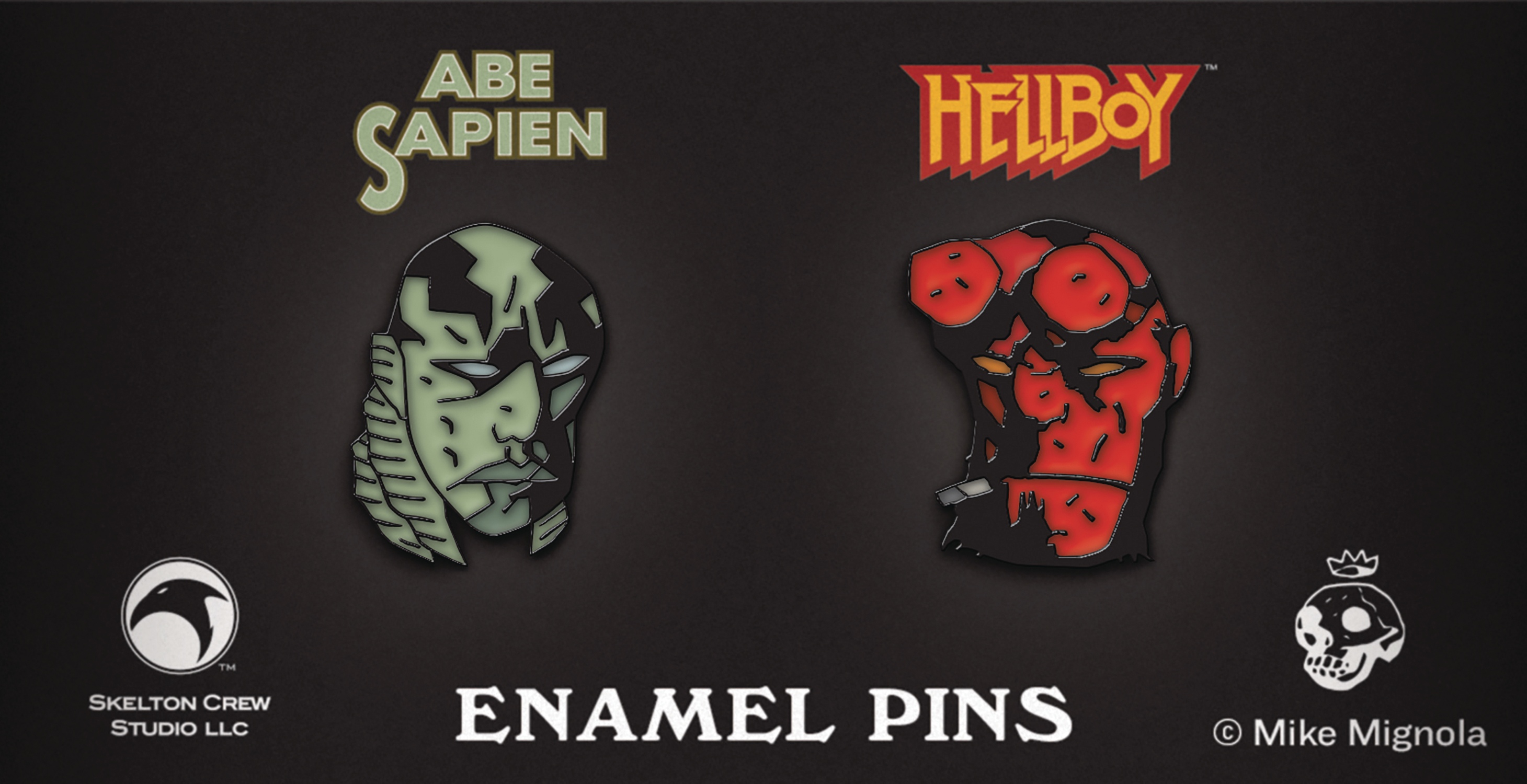 PINS ABE SAPIEN - HELLBOY