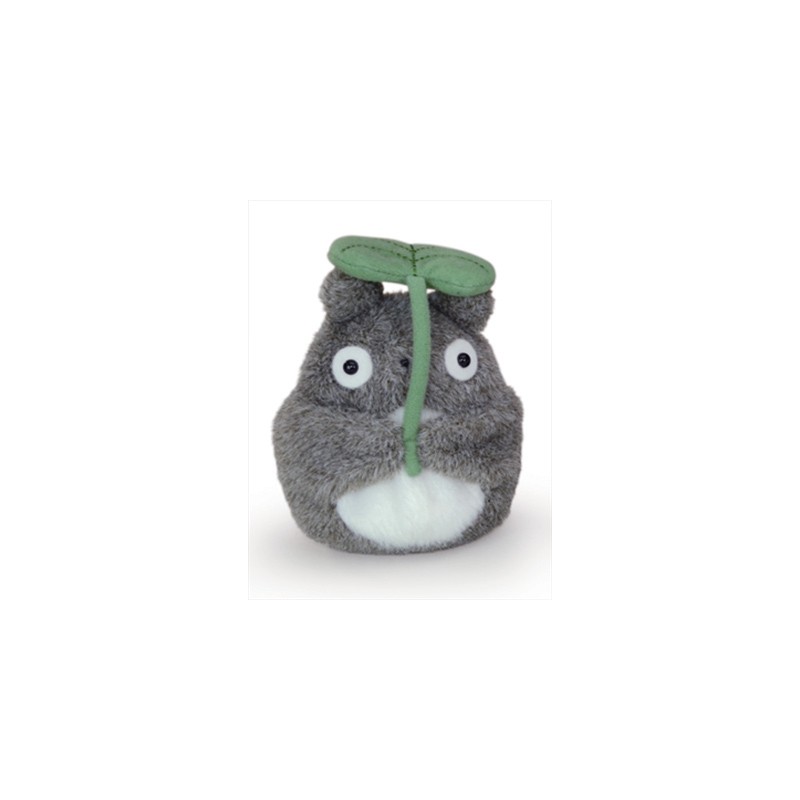 Mon Voisin Totoro - Peluche Totoro Avec Sa Feuille 13cm