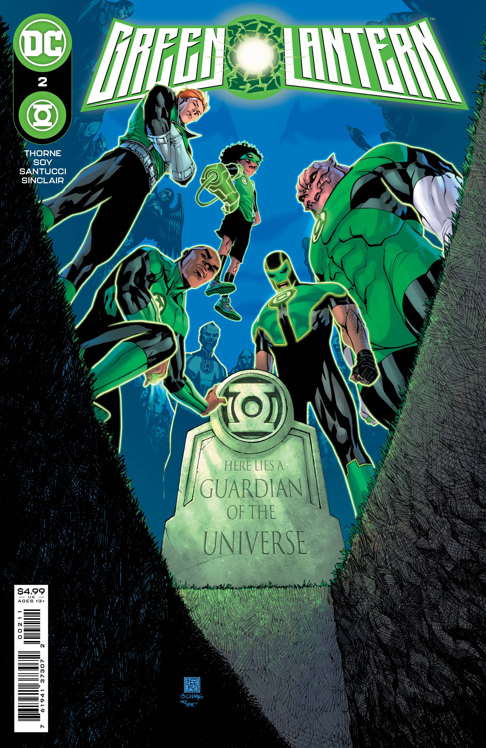 GREEN LANTERN #2 CVR A CHANG