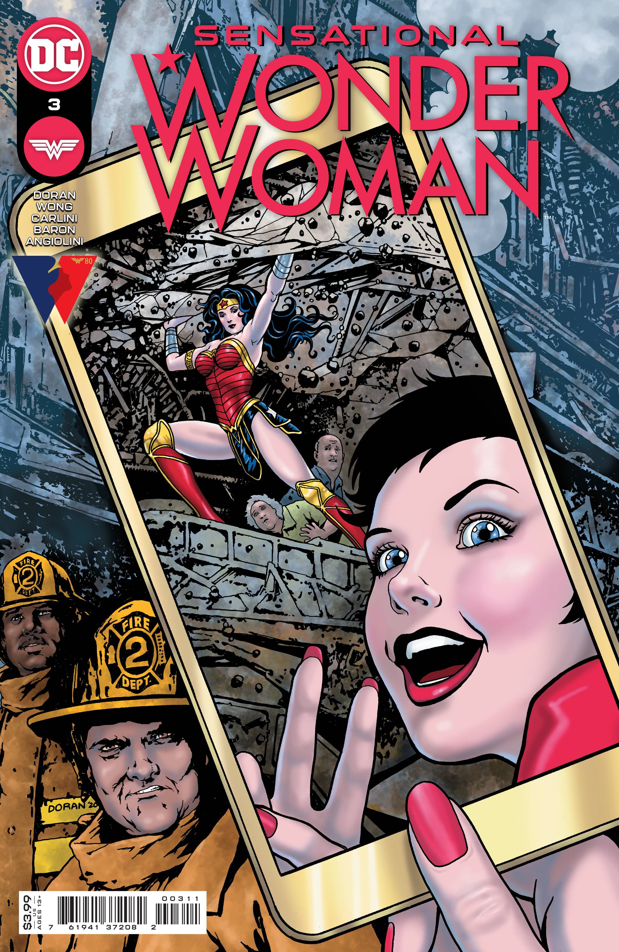 SENSATIONAL WONDER WOMAN #3 CVR A DORAN