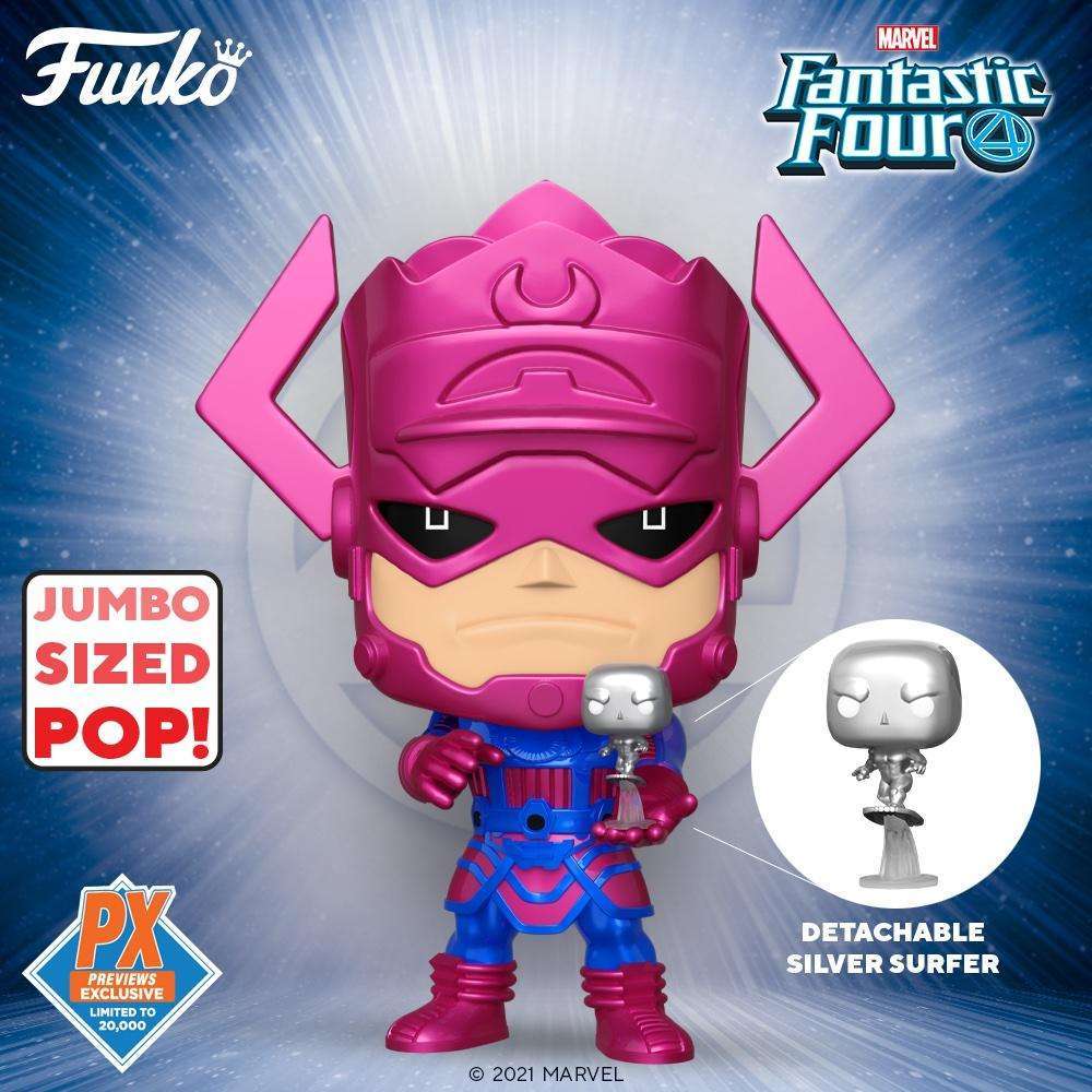 10'' Galactus With Silver Surfer 809