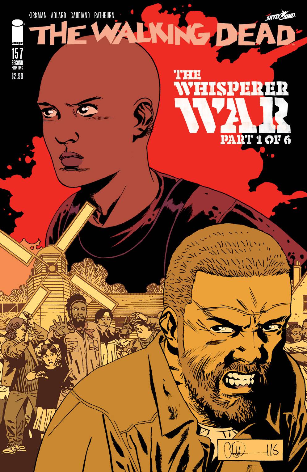 WALKING DEAD #157 CVR A 2ND PTG (MR)