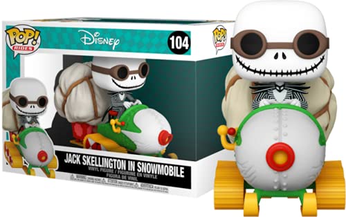 Jack Skellington In Snowmobile 104