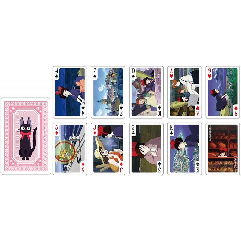 Jeu de Cartes de Kiki La Petite Sorcière (Kiki's Delivery Service)