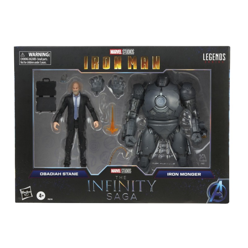 Marvel Legends The Infinity Saga Obadiah Stane & Iron Monger 2-Pack