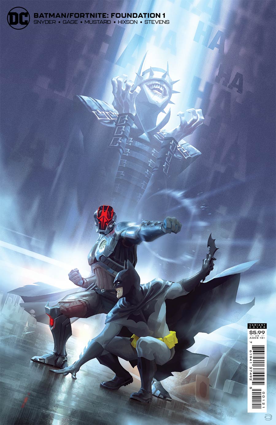 BATMAN FORTNITE #1 (ONE SHOT) CVR B ALEX GARNER CARD STOCK VAR
