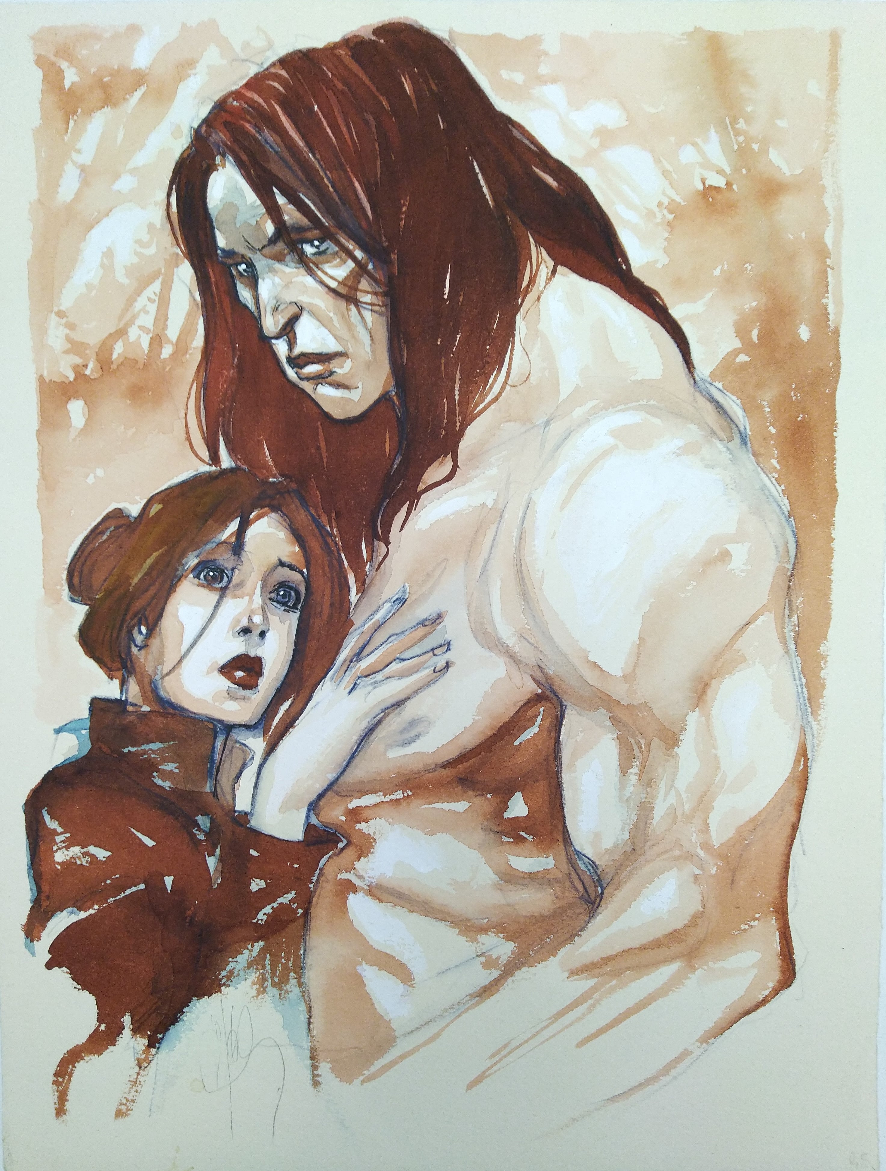 TARZAN ET JANE PAR FABRICE MEDDOUR