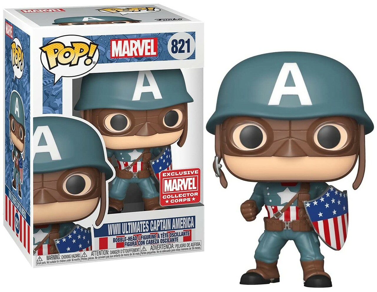 WWII Ultimates Captain America 821