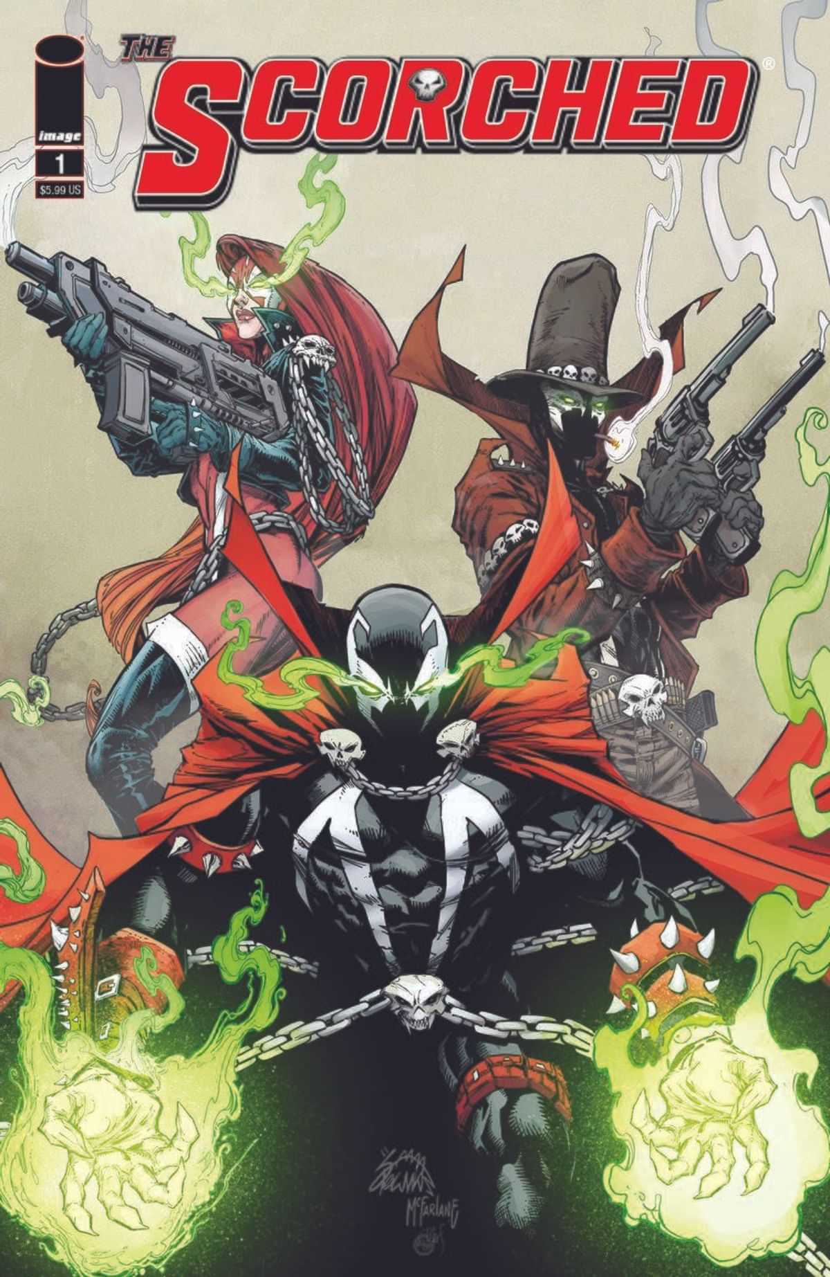 SPAWN SCORCHED #1 CVR G STEGMAN