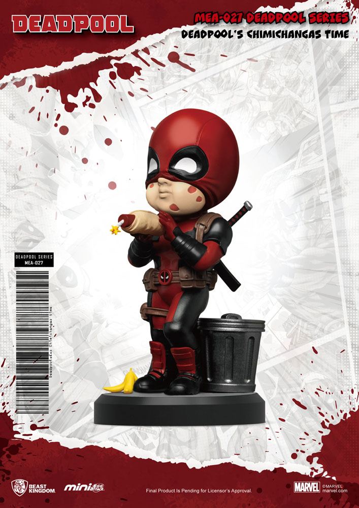 Mini Egg Attack Méa-027 Deadpool Series Deadpool's Chimichangas Time