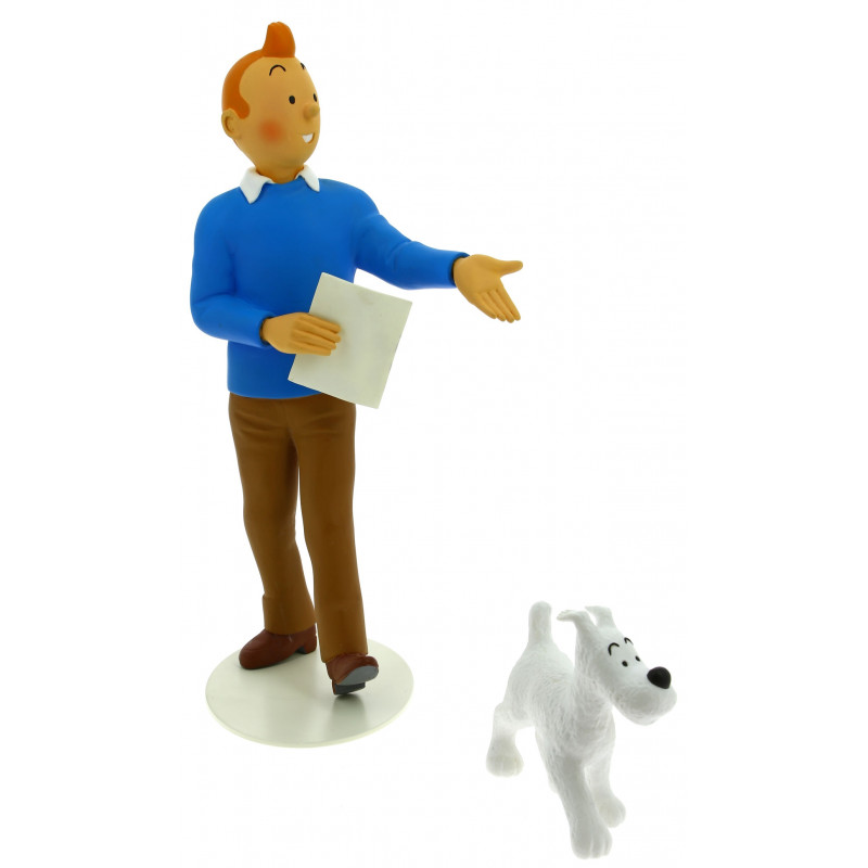 TINTIN - STATUETTE TINTIN ET MILOU