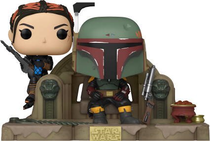 6'' Boba Fett and Fennec on Throne 486