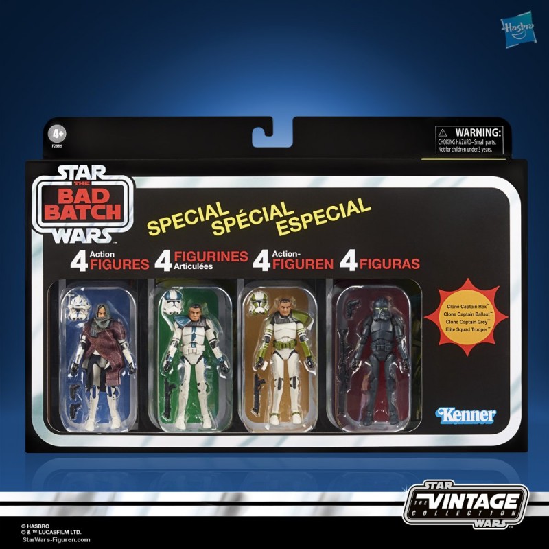 Vintage Collection 4-Pack The Bad Batch