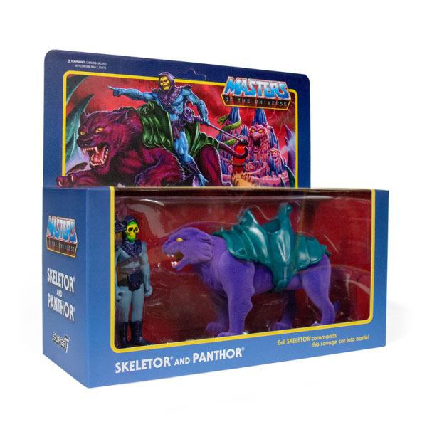 Skeletor & Panthor (Flocked)