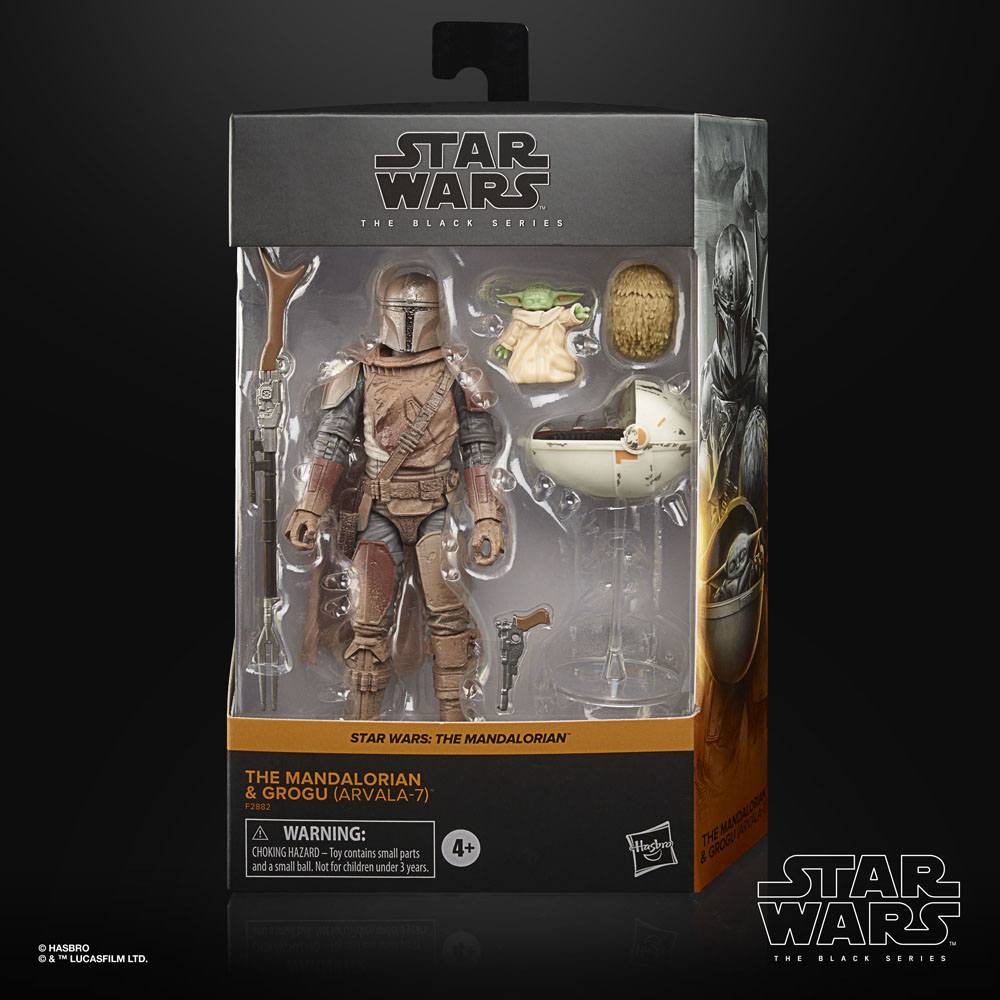 Black Series The Mandalorian & Grogu (Arvala-7)