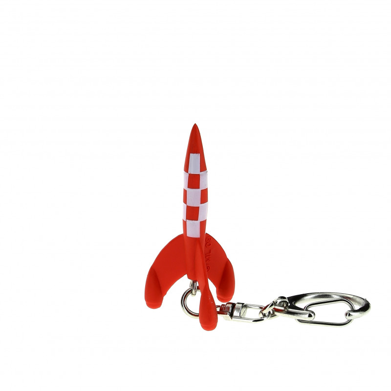 FIGURINE TINTIN - PORTE CLE FUSEE